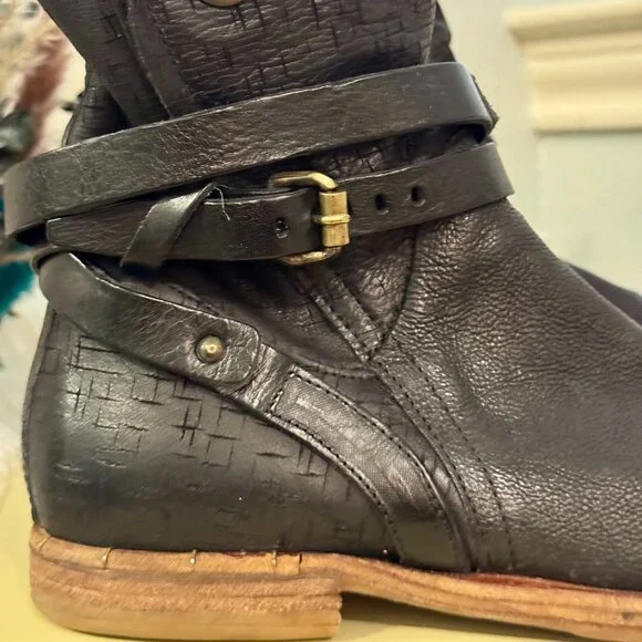 A.S.98 for Free People Tyler Ankle Boot - Black – Size 8 / 38 – NIB - RARE!